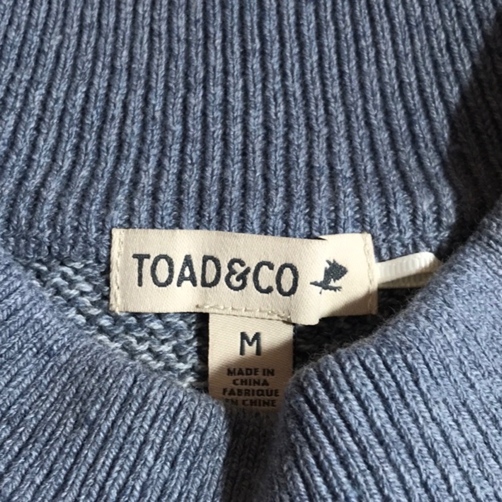 Toad & Company Recycled Denim Sweater - Picture 3 of 8
